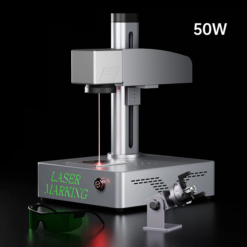 Plastic Marking Small (50w-rotary Axis, 20w-ring Rotation) | Commercial Equipment | Commercial Use | AC220V