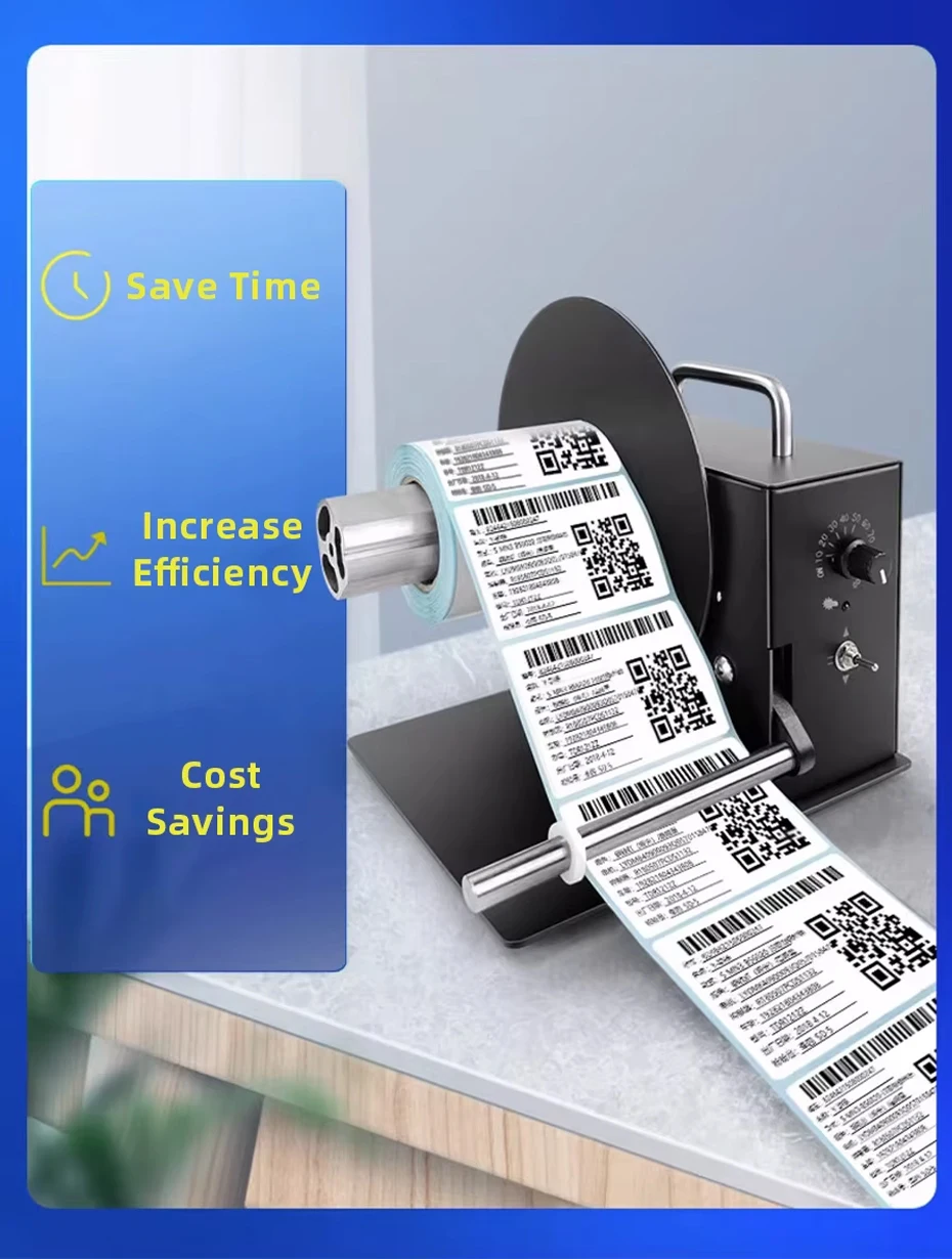 Rewinder Barcode Rewinding Automatic 100mm Paper Label (rewind) - Commercial Equipment For Commercial Use | multiple | rewind | frequent - Image 4