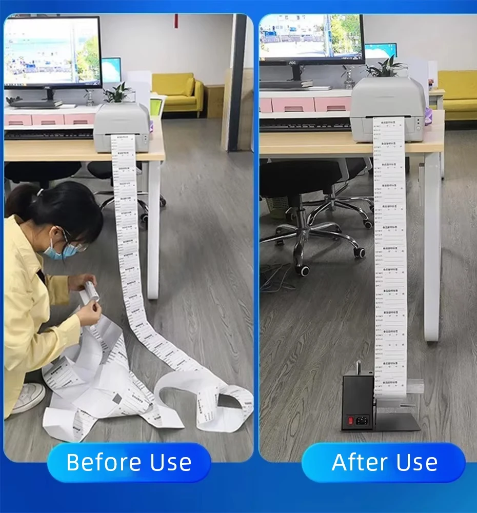 Rewinder Barcode Rewinding Automatic 100mm Paper Label (rewind) - Commercial Equipment For Commercial Use | multiple | rewind | frequent - Image 5