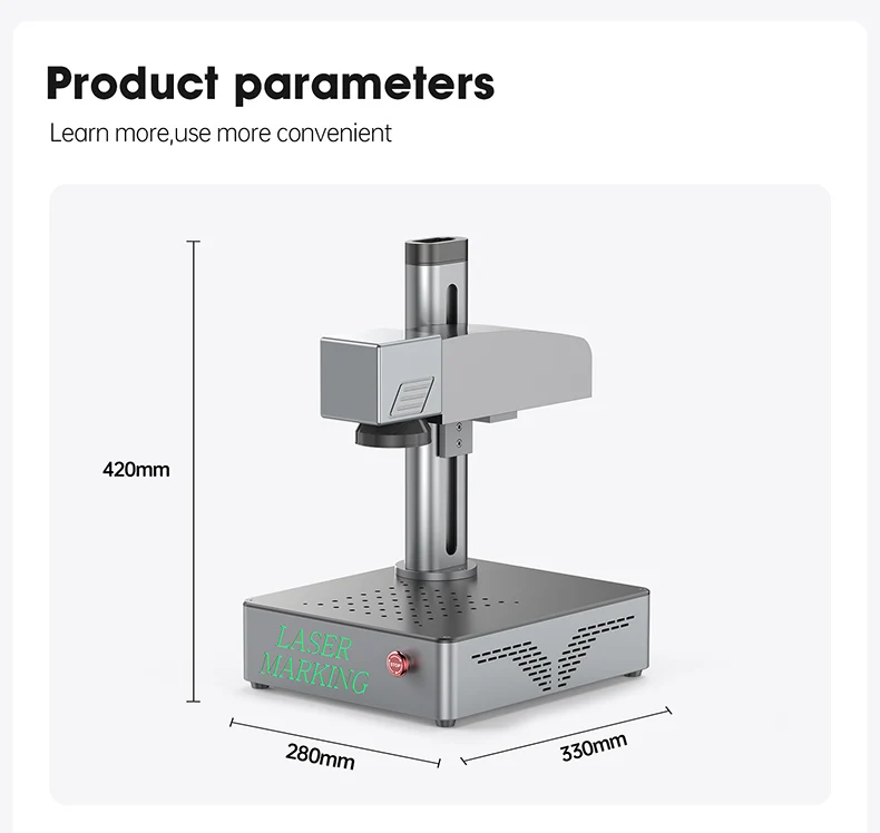 Plastic Marking Small (50w-rotary Axis, 20w-ring Rotation) | Commercial Equipment | Commercial Use | AC220V - Image 5