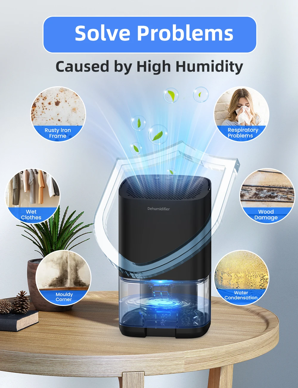 Portable Office Mold Energy (eu Plug, Black) - Commercial Equipment For Commercial Use | WHITE | US Plug | EU Plug | Commercial Equipment - Image 7