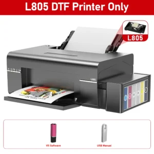Converted Film Epson Printer Dtf | L805 DTF SET 1 | L805 DTF SET 4 | Commercial Equipment