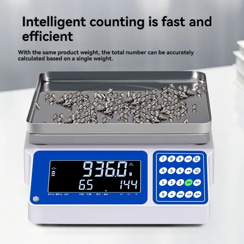 Scale Price Electronic Weighing - Commercial Equipment Unit For Commercial Use - 10kg 0.01g | Stainless steel (304) | 3-40kg | customs