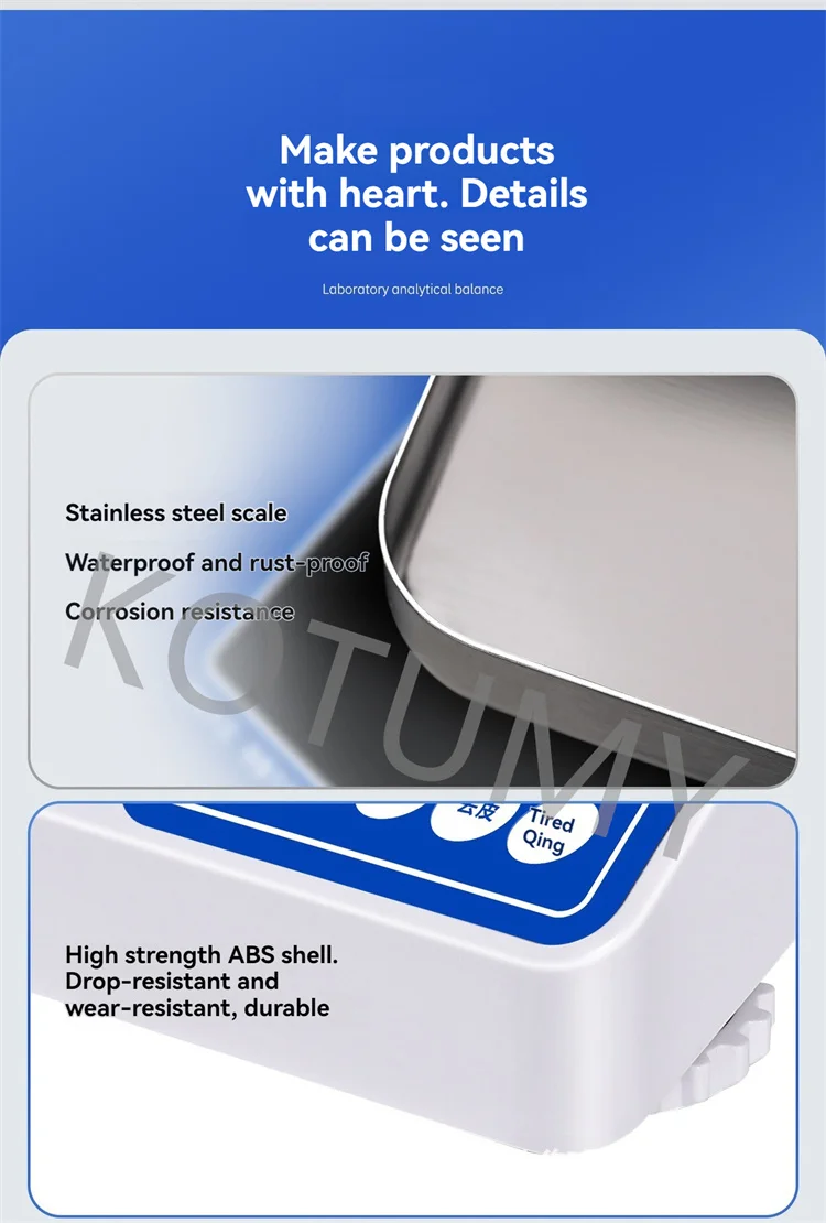 Scale Price Electronic Weighing - Commercial Equipment Unit For Commercial Use - 10kg 0.01g | Stainless steel (304) | 3-40kg | customs - Image 15