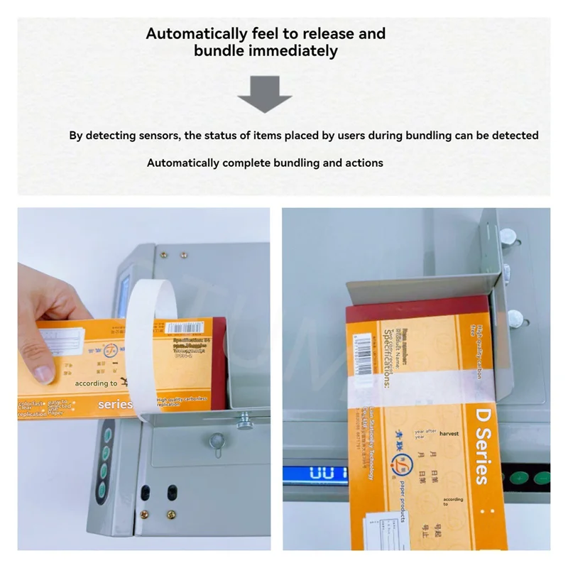Binding Automatic Small Paper Strapping (220v, Products) - Commercial Equipment For Commercial Use | 220V | rated | when - Image 5