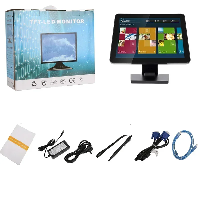 Restaurant Ordering Pos Flat Touch Rs232 (relative, 240v) - Commercial Use - Commercial Equipment | 240V | vertical | interface - Image 7