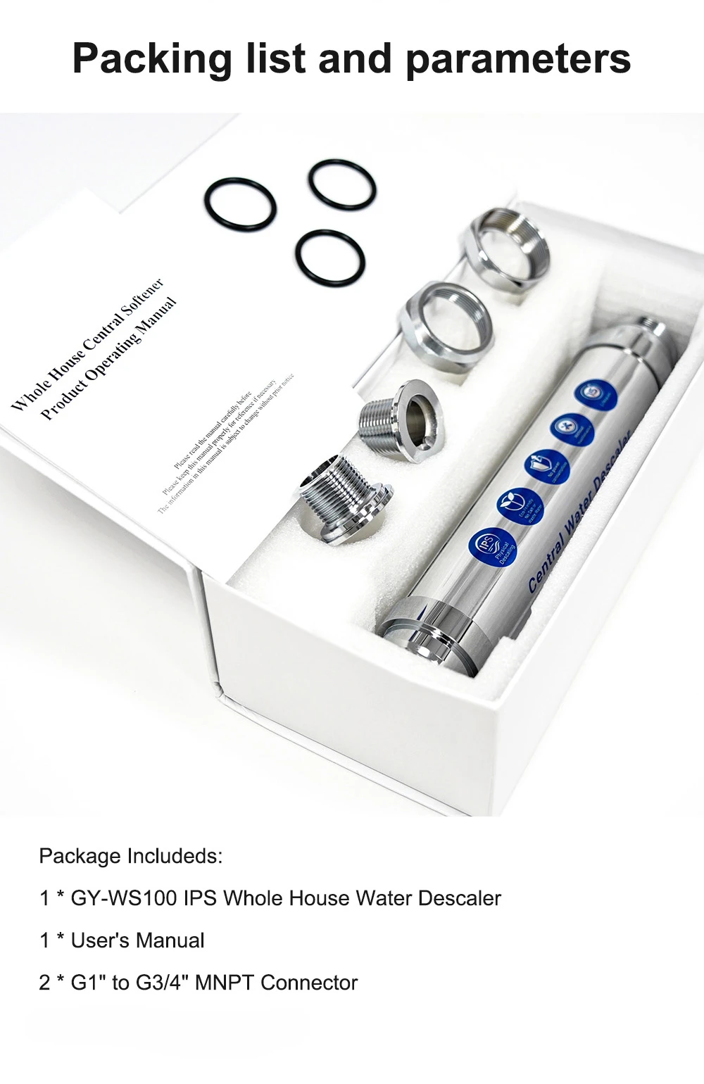 Descaler House Water System Salt | Stainless Steel | DN20 | Commercial Equipment - Image 8