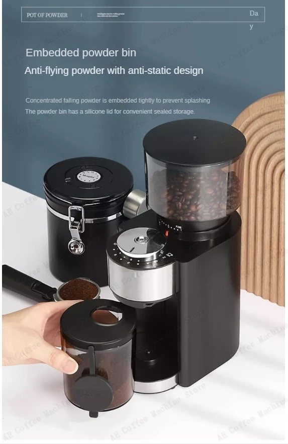 Capacity Bin Grinder Electric Bean 250g - Commercial Equipment Unit For Commercial Use - Include | size | value | returned | Commercial Equipment - Image 13