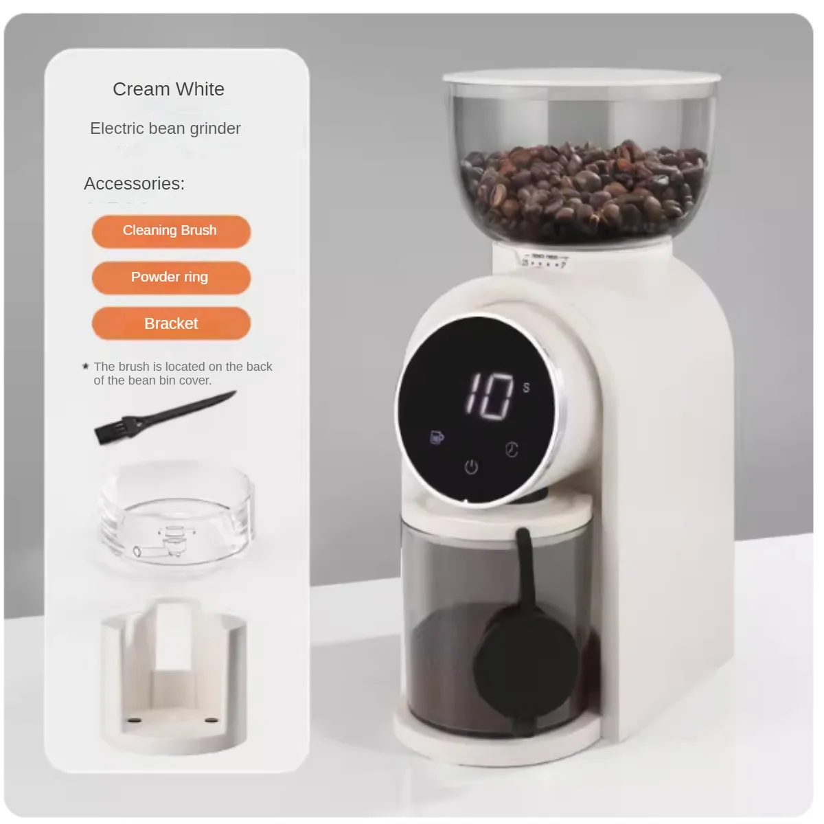 Capacity Bin Grinder Electric Bean 250g - Commercial Equipment Unit For Commercial Use - Include | size | value | returned | Commercial Equipment - Image 25