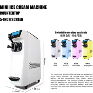 Inch Automatic Ice Machine Compact | Stainless Steel | Digital Control | Commercial Ice Machines