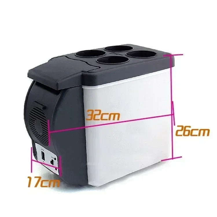 Vehicle Mini Fridge Cooling Latest | 6L | 6L 12V WHITE | 6L 12V Black | Commercial Equipment