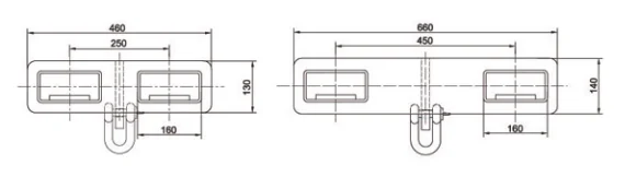 Commercial Use: Commercial Equipment Unit | Attachment Hoisting Fork Hook Customizableforklift | Atong + Thumb | details - Image 2