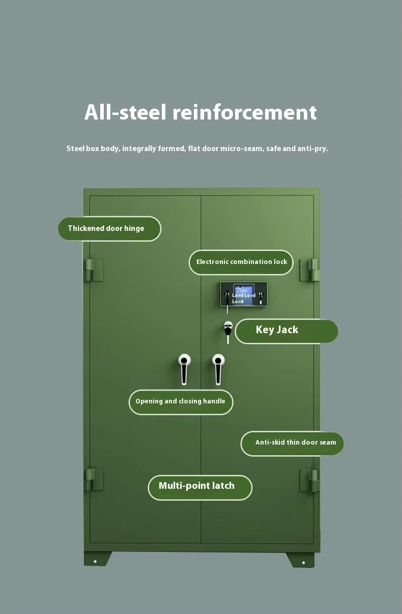 Commercial Use: Commercial Equipment Unit | Electric Safe Security Storage | Flat + Thickened | w1000 | thickness | modern | Commercial Equipment - Image 5