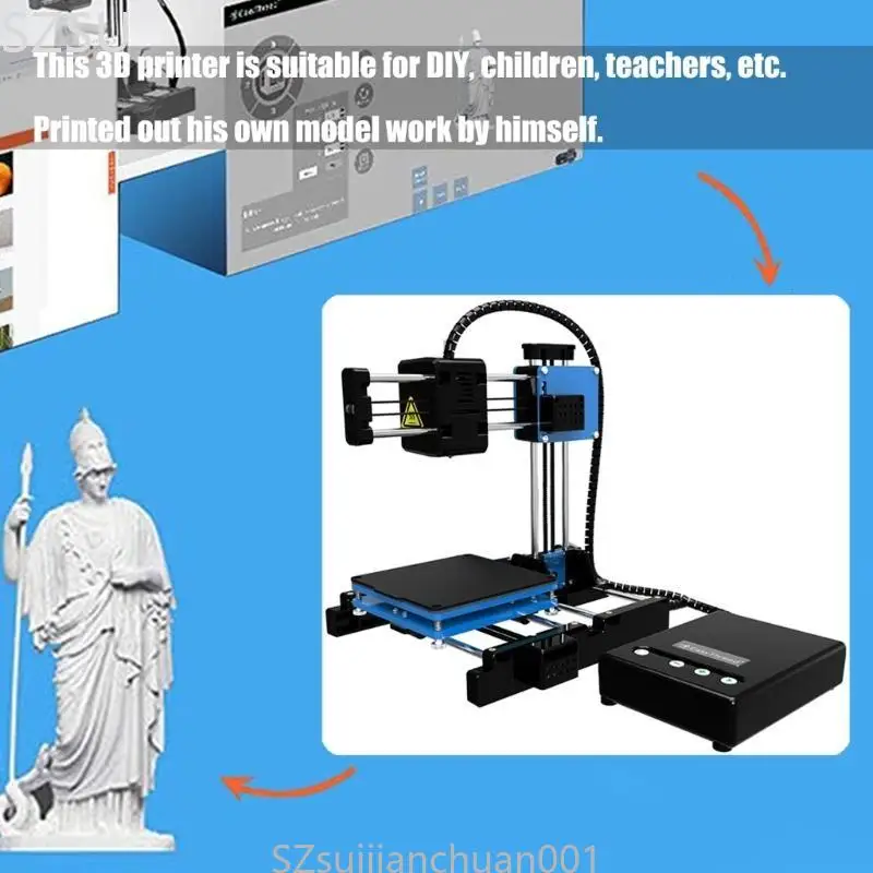 Commercial Use: Commercial Equipment Unit | Toy 100x100x100mm Support Printing | Amateurs + Specifications | Aluminum - Image 8