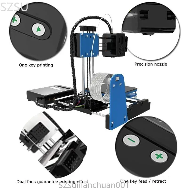 Commercial Use: Commercial Equipment Unit | Toy 100x100x100mm Support Printing | Amateurs + Specifications | Aluminum - Image 9