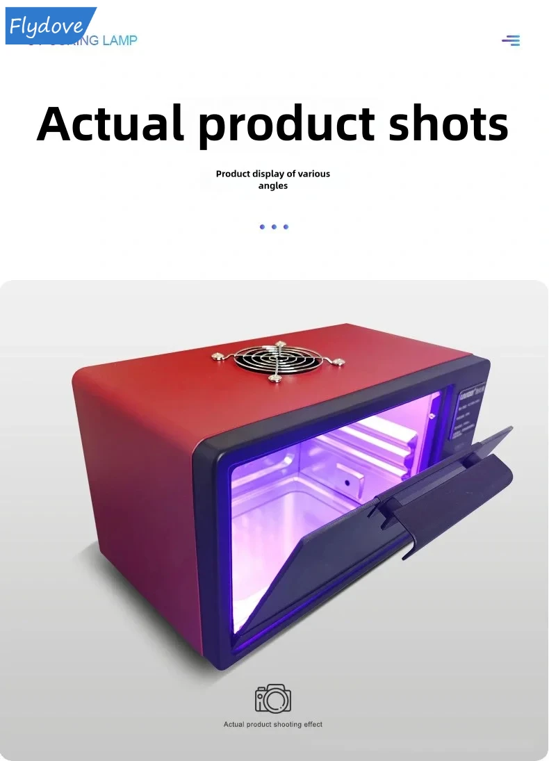 Oven 395nm Led Curing Intensity Lamp (120w, 365nm) - Commercial Equipment For Commercial Use | 120W | 80W | Switch-Timer - Image 21