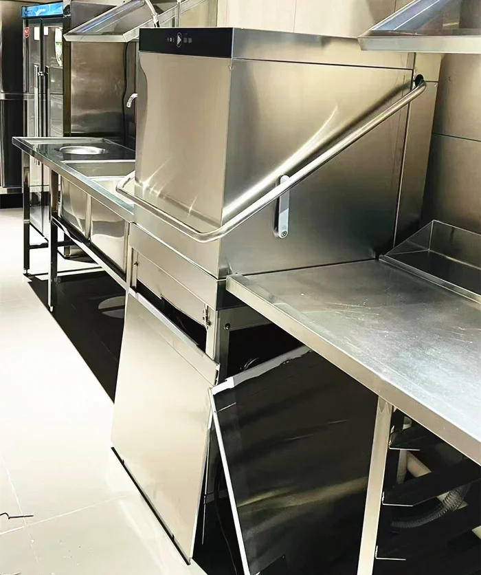 Commercial Equipment Unit Based On Dryer Volume Dishwashing Sanitizing Automatic - 82-95, Washing, Speed - Commercial Use | 12L | 3kW | 2l/rack - Image 6