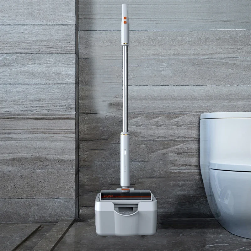 Commercial Use: Commercial Equipment Unit | Floor Electric Washed Scrubber Easy Bucket Lightweight | Smart + Appliance | Stainless steel (304)