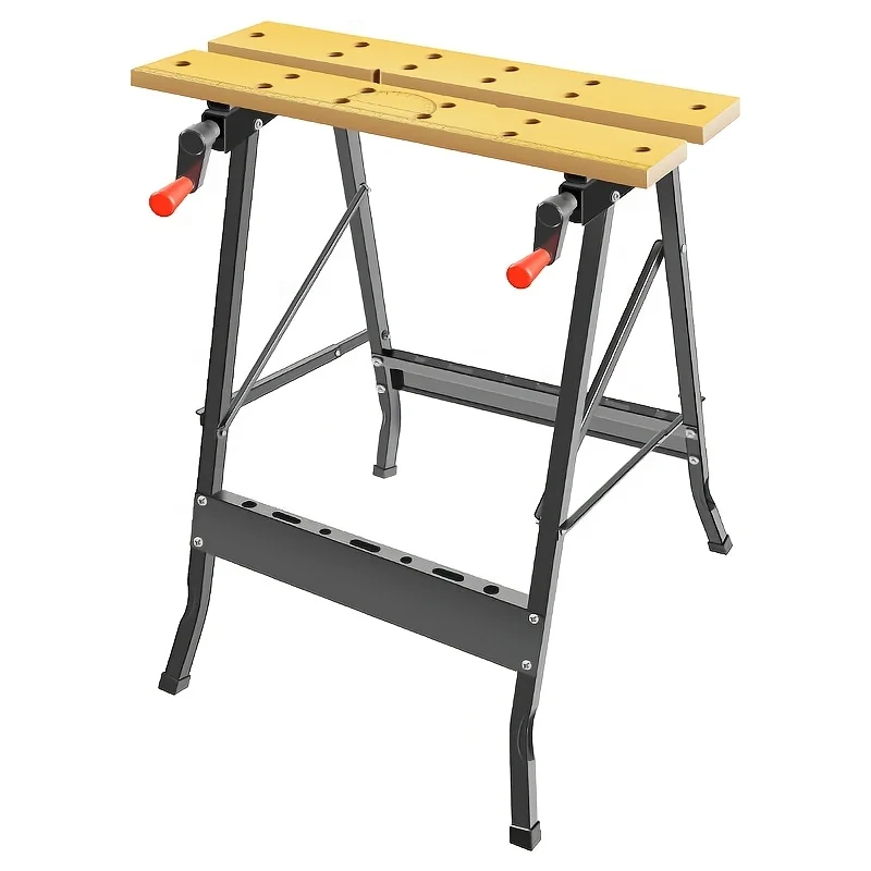 Multi Workbench Hardwood Bench Diy Home (yellow) - Commercial Equipment For Commercial Use | Yellow | Commercial Equipment