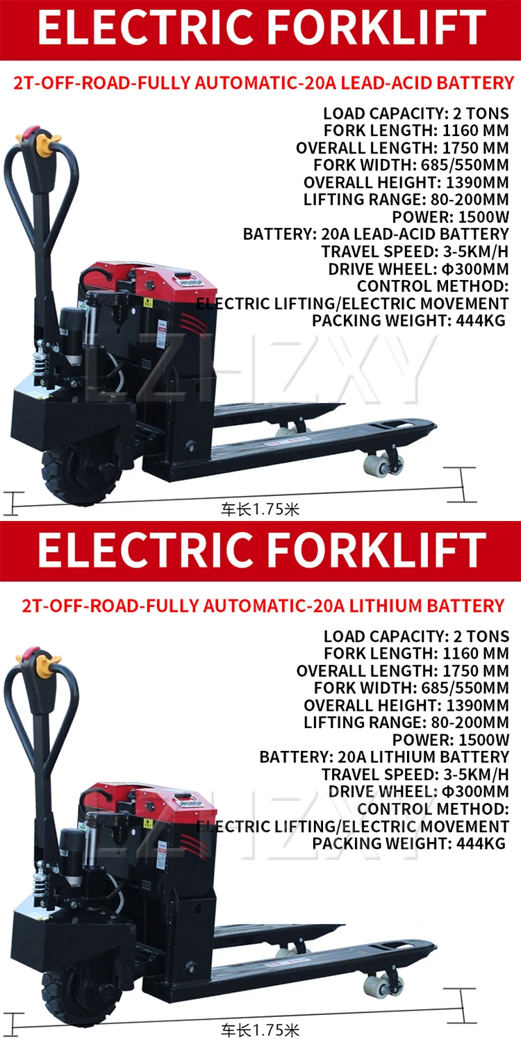 Construction Forklift Electric/manual (1500w, Battery) | Commercial Equipment | Commercial Use | 1500W - Image 10
