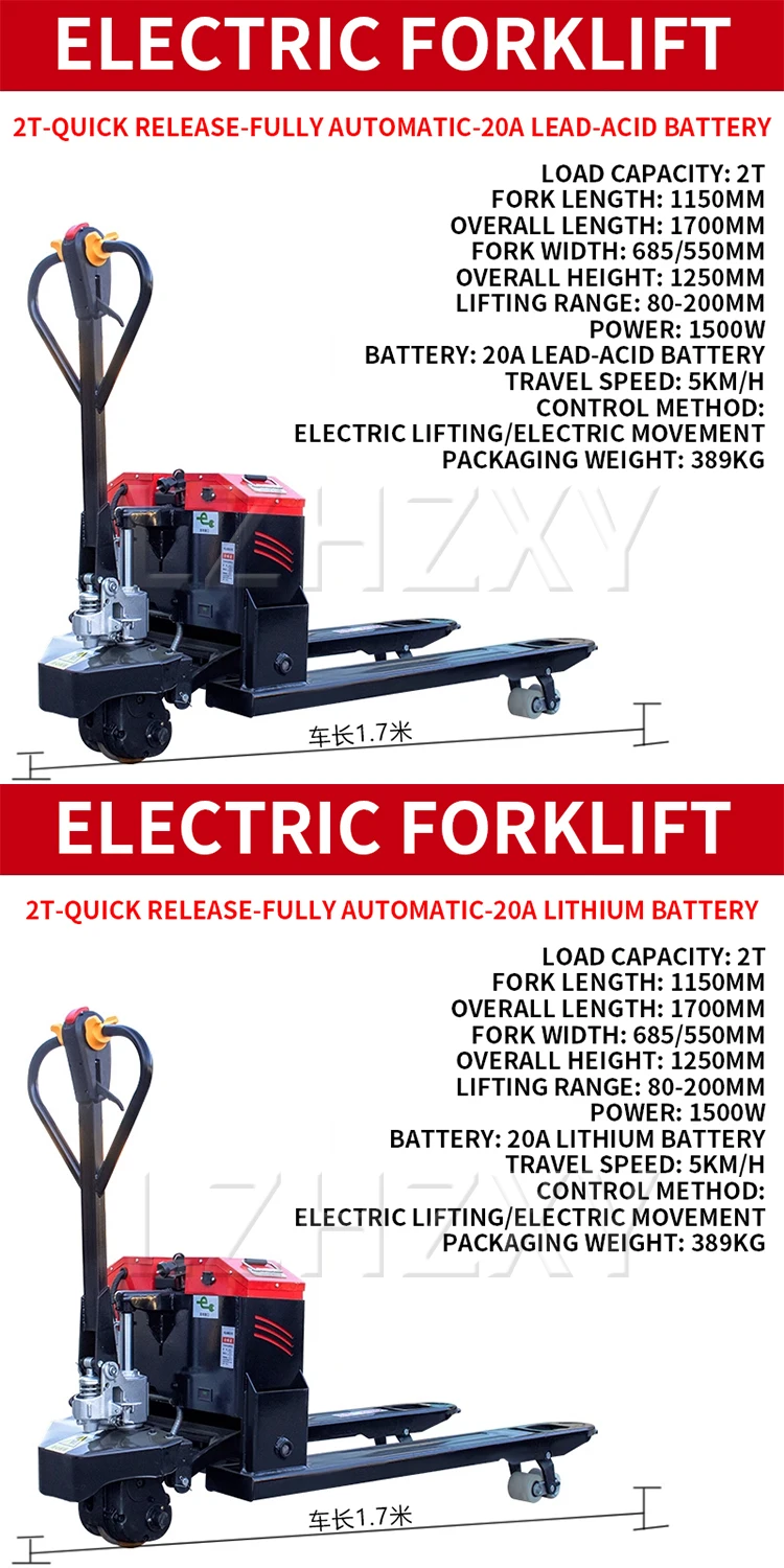 Construction Forklift Electric/manual (1500w, Battery) | Commercial Equipment | Commercial Use | 1500W - Image 8