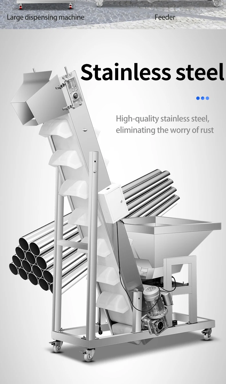 Material Conveyor Fully Granule Packaging Incline (depending) - Commercial Equipment For Commercial Use | dispensing | varies | profile - Image 6
