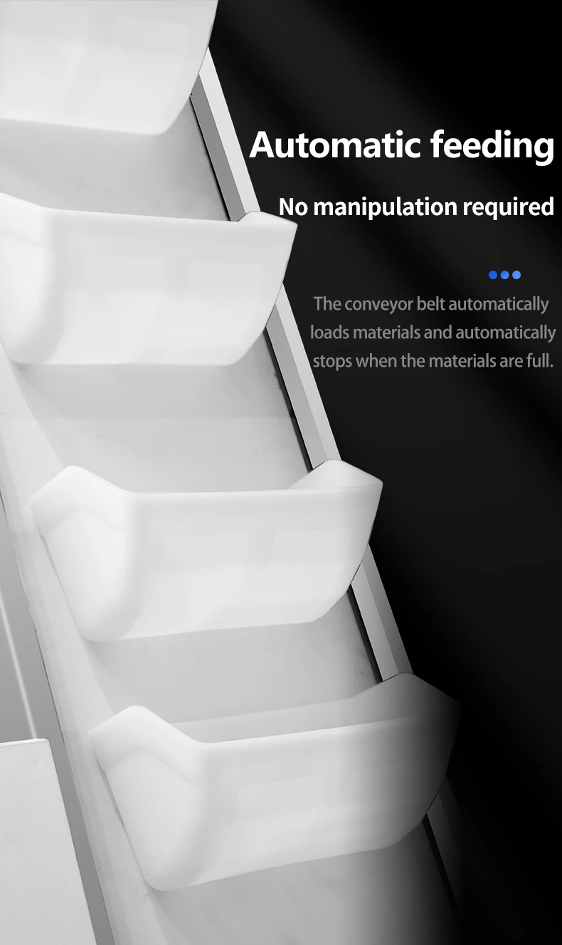Material Conveyor Fully Granule Packaging Incline (depending) - Commercial Equipment For Commercial Use | dispensing | varies | profile - Image 7