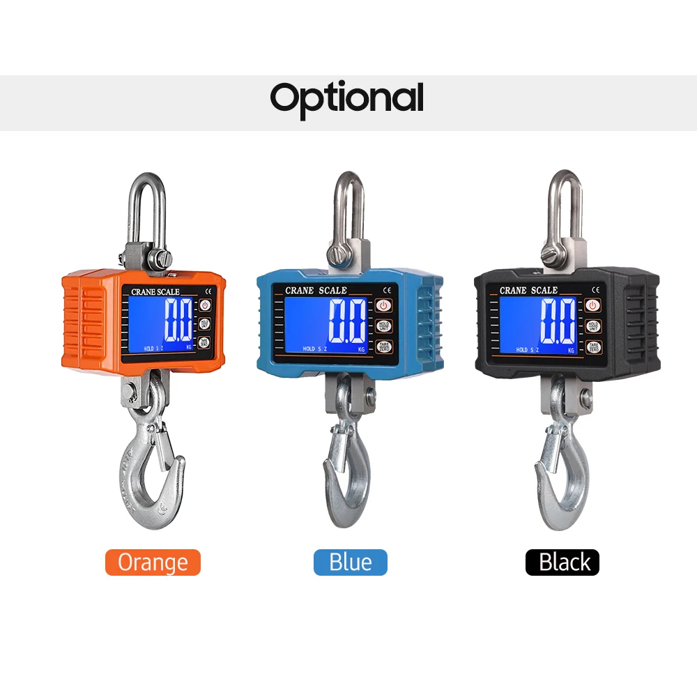 Crane Backlight Scale Portable (aluminum, Hold/) - Commercial Use - Commercial Equipment | Aluminum | shutdown | Digital Control - Image 3