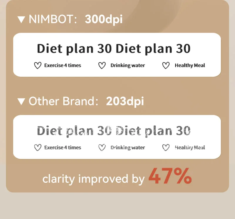 D11h Niimbot Printer Portable Wireless Maker (paper, Customization) - Commercial Equipment - Commercial Use | 40mm | choose | support - Image 8