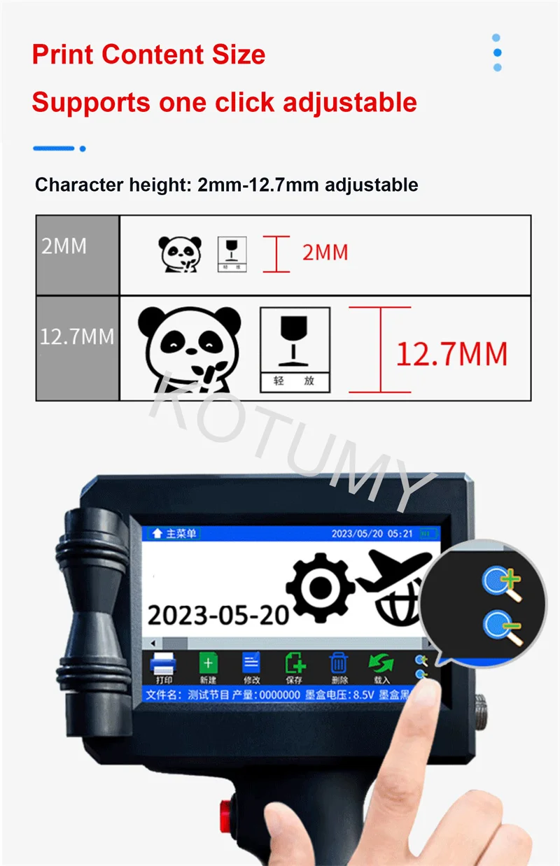Multilingual Expiry Fully Printing (aluminum, Code) - Commercial Equipment For Commercial Use | Aluminum | 10-80 | 13cm - Image 8
