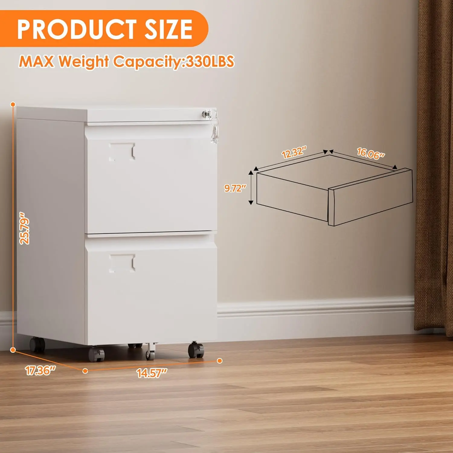 Desk Lock Home Drawers File Metal (important, Preferences.) - Commercial Equipment - Commercial Use | needs | lockable | ensures