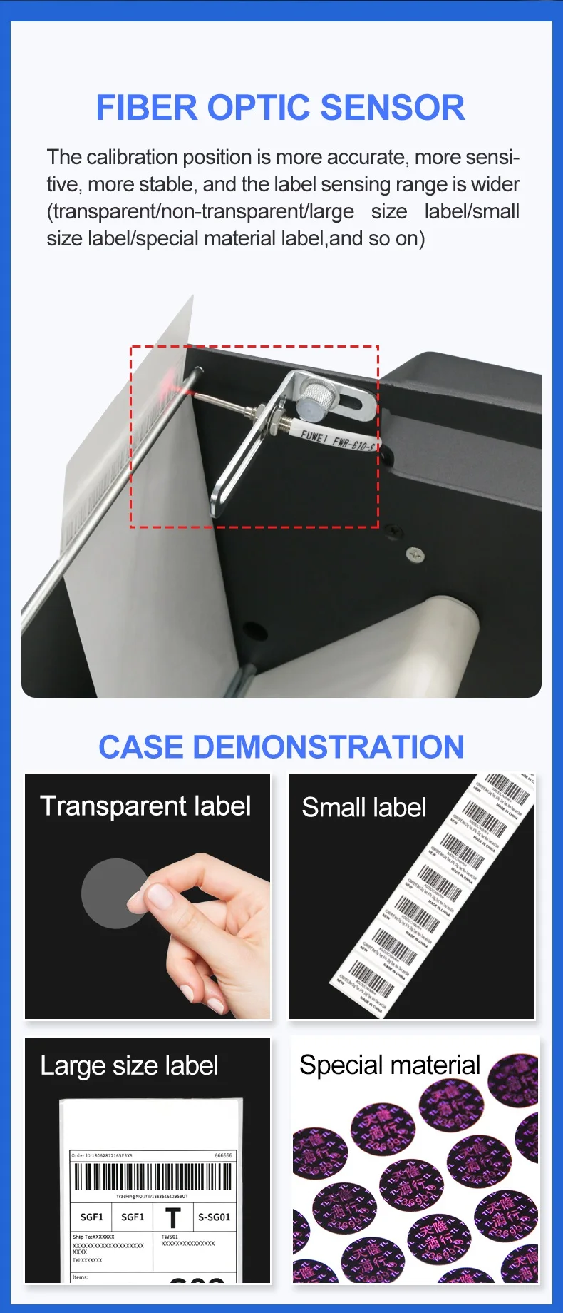Desktop 250mm/s Label Sticker 150 (220v, Relative) - Commercial Equipment For Commercial Use | 220V | lable | capacity - Image 7