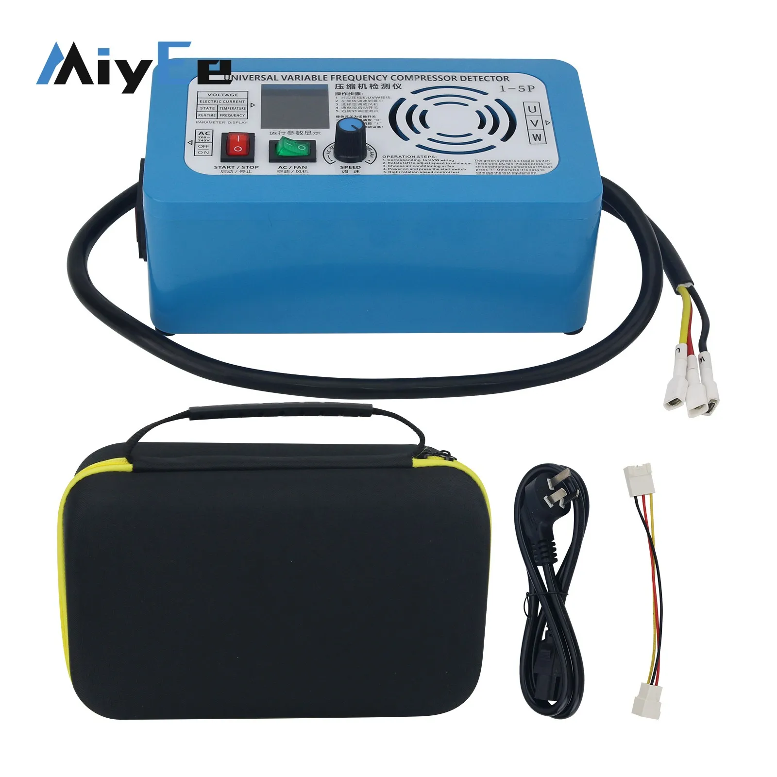 Display Air Detector Color Frequency Conditioning 220v (220v, Features) - Commercial Equipment For Commercial Use | 220V | 1-5hp | reporting