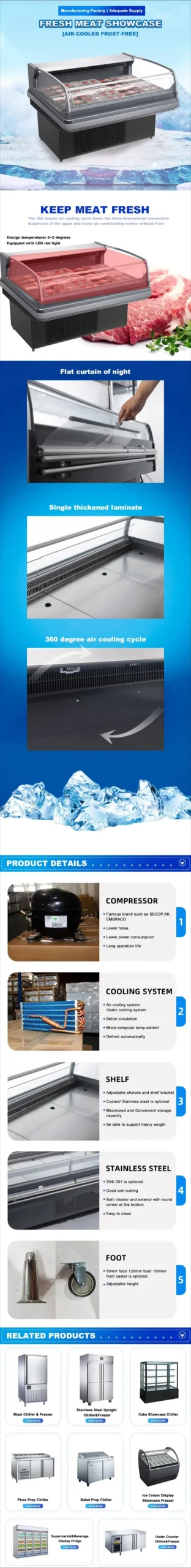 Door Supermarket Cream Cabinet Freezer Shop Glass (90l, Message): Commercial Equipment - Commercial Use | 90L | earnest | product - Image 3
