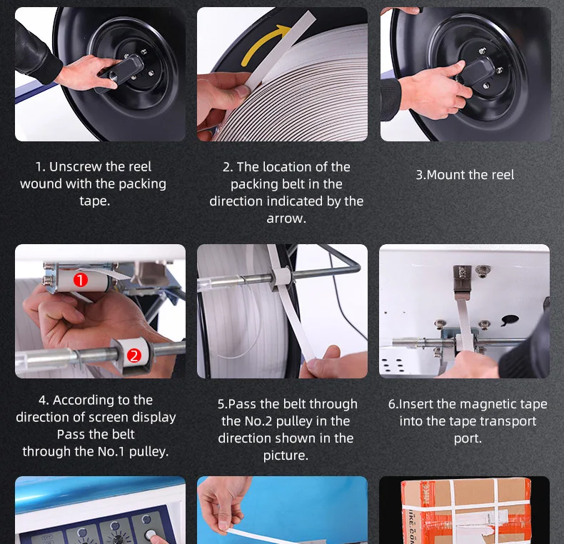 Double-motor Semi Plastic Machinery Cartons Packaging Strapping (instruction, Able) | Commercial Equipment | Commercial Use | able - Image 13