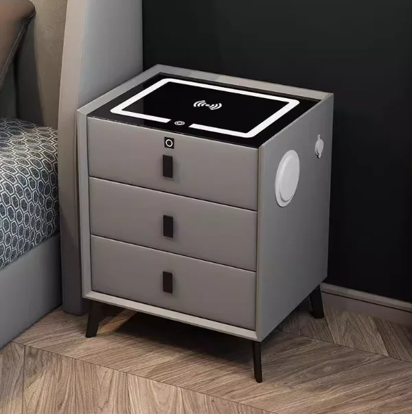Drawer Bedside Wireless Station Lock Color (glass) | Commercial Equipment | Commercial Use | without | stereo | type-c | Commercial Equipment