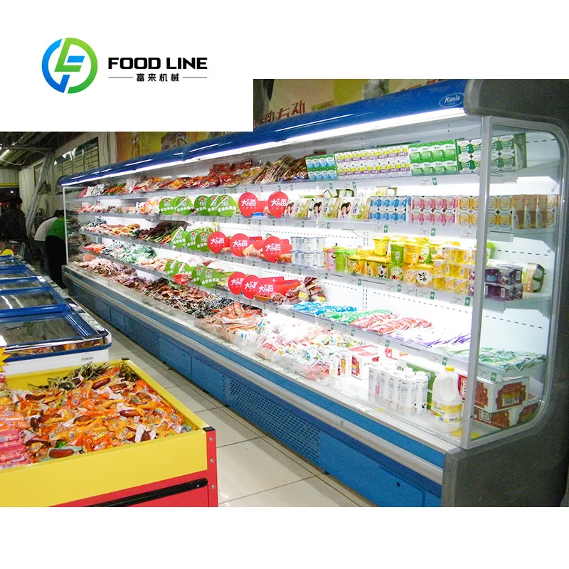 Drink Chiller Supermarket (480l, 220v) - Commercial Use - Commercial Equipment | 480L | 220V | 1500 | fruit | 3750mm | Commercial Equipment