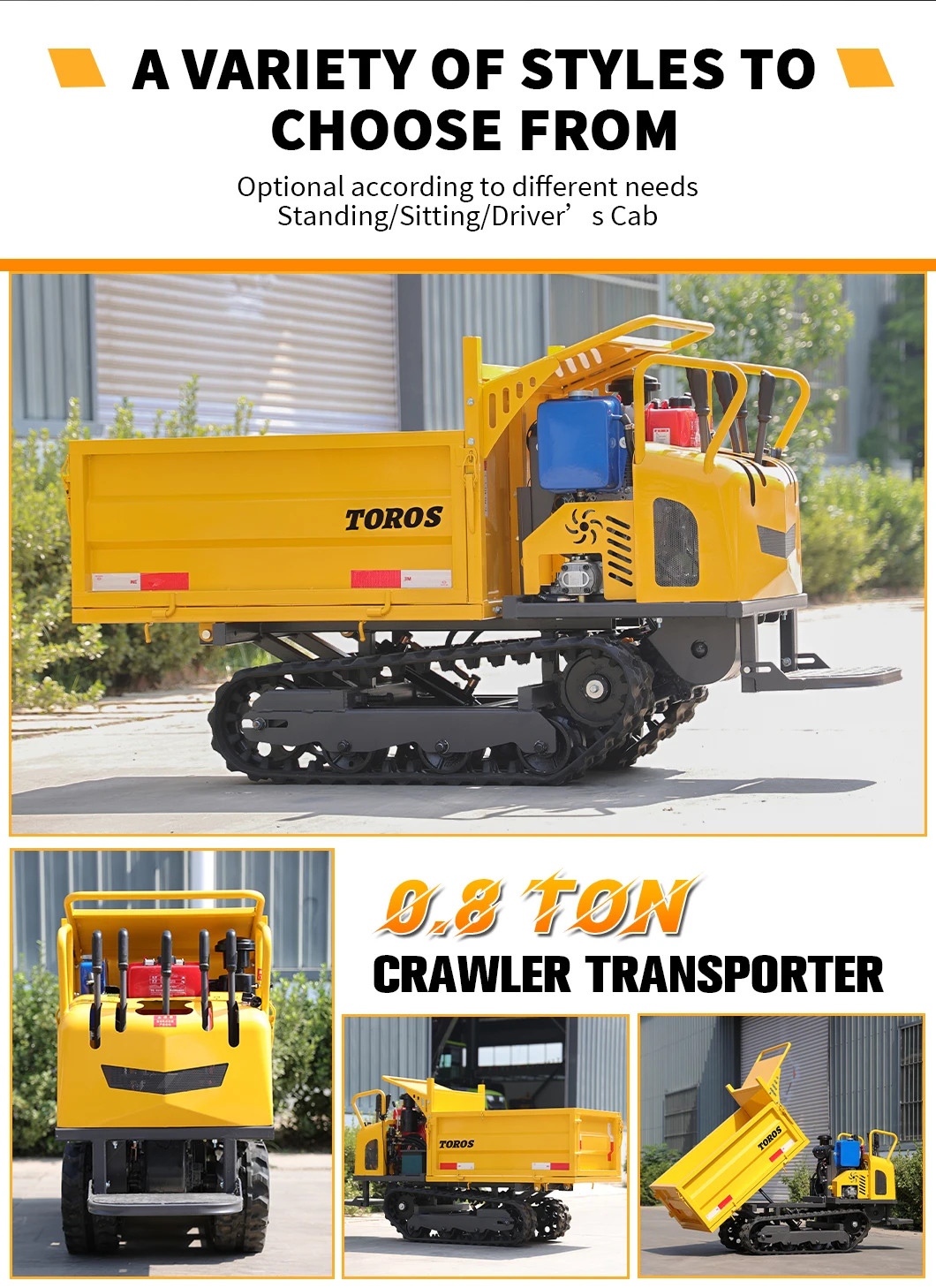 Dump Suitable Terrain Tons Truck Customized (snow, Terrains) - Commercial Use - Commercial Equipment | heavy | stability | vehicle - Image 8