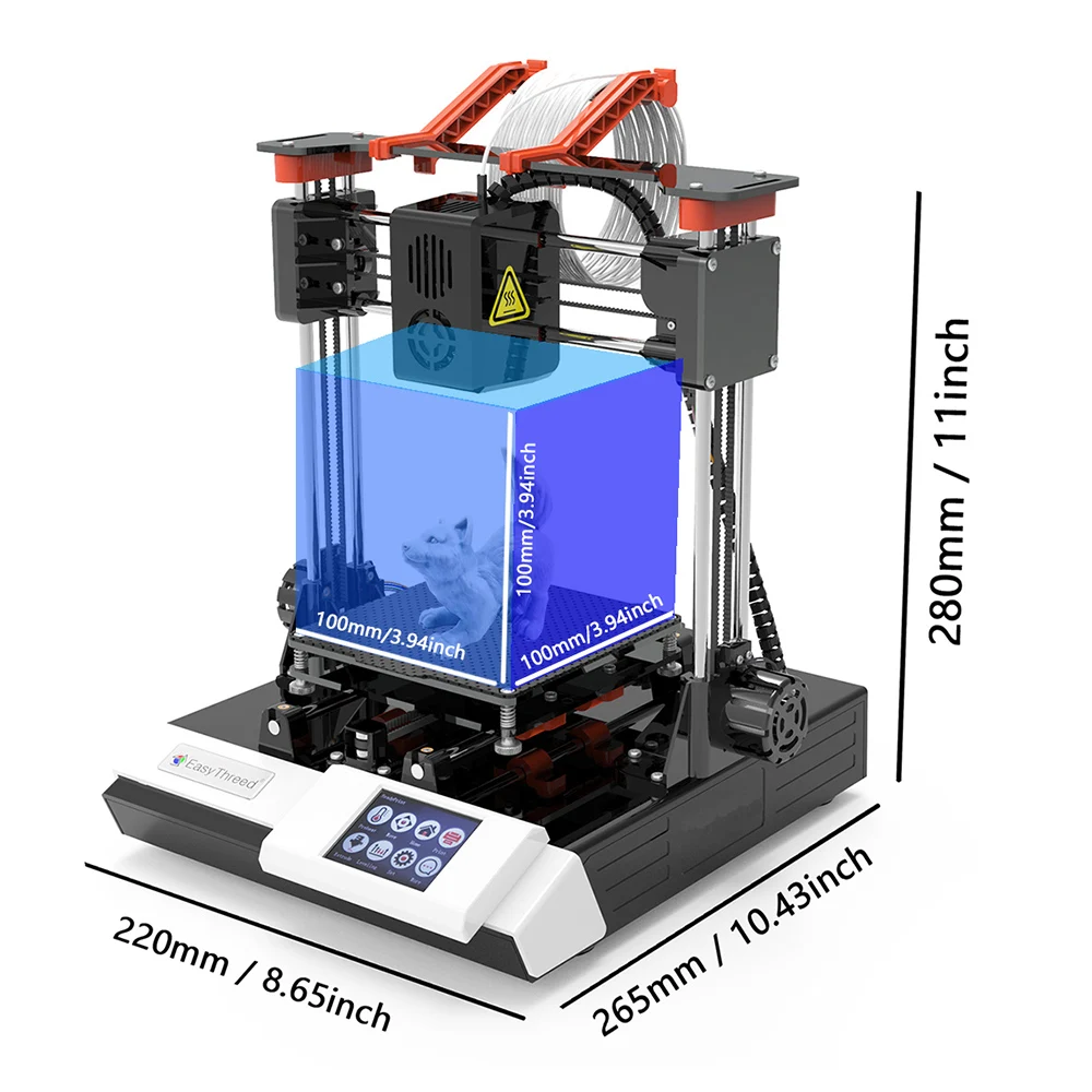 Easythreed Fdm Printing Removable 2.4 (beginners., Cura) - Commercial Use - Commercial Equipment | purchased | heating | performance - Image 17
