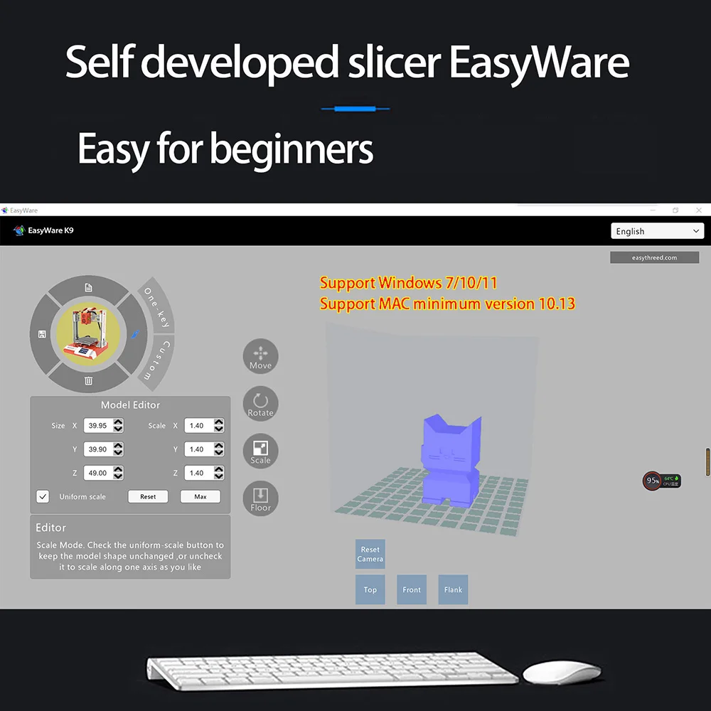 Easythreed Fdm Printing Removable 2.4 (beginners., Cura) - Commercial Use - Commercial Equipment | purchased | heating | performance - Image 4