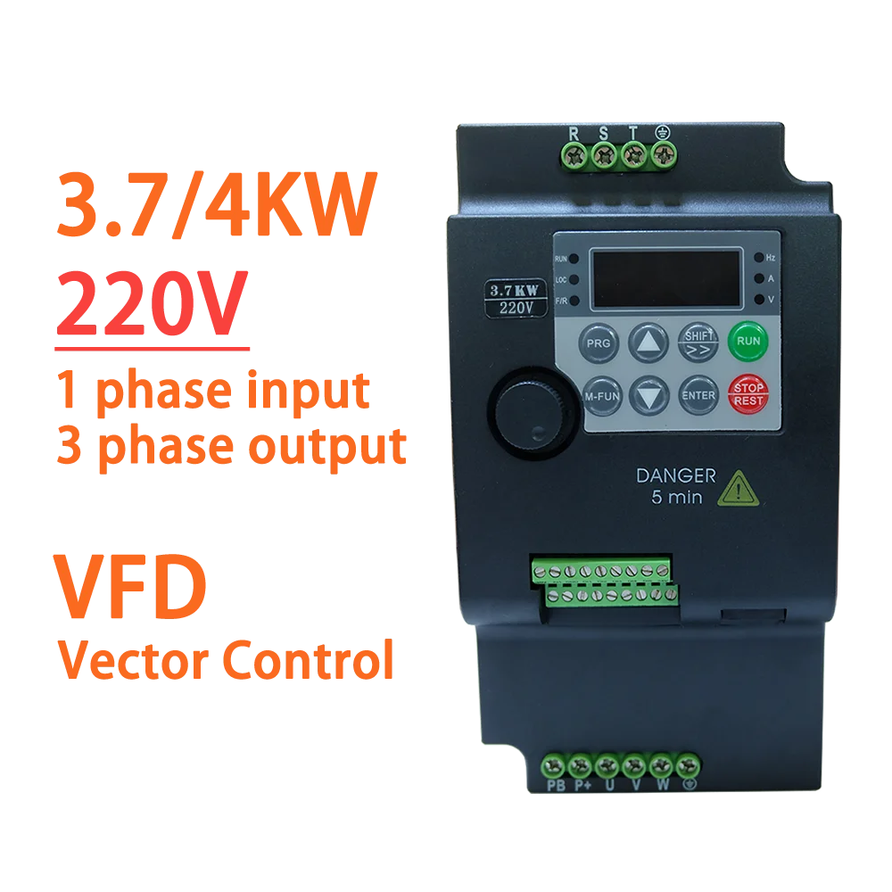 Frequency 220v Economical (220v, 3.7kw) | Commercial Equipment | Commercial Use | 220V