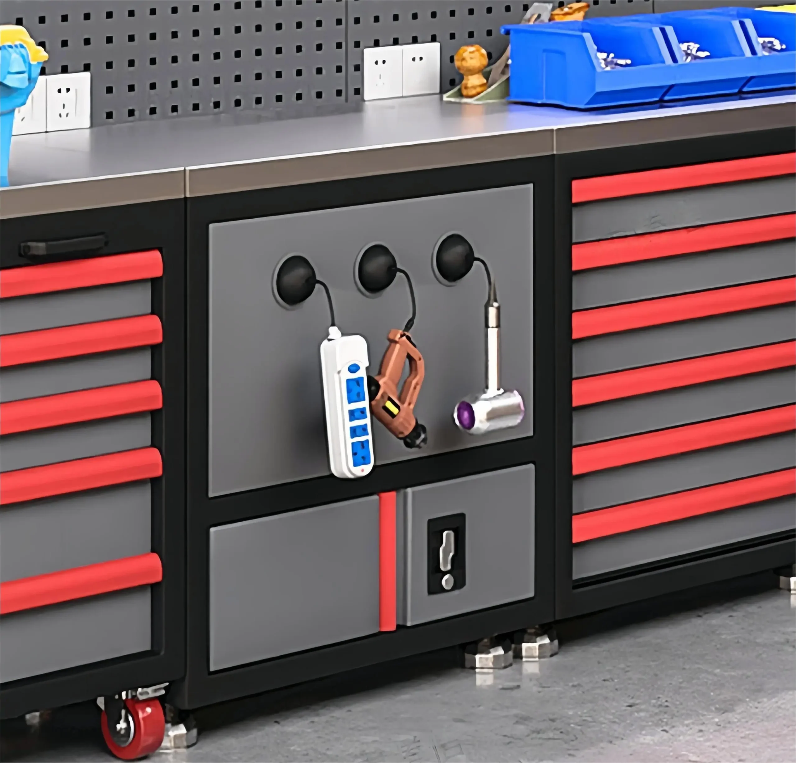 Garage Customization Storage Design Factories Workshop Space (eight Couplets S02, Seven Couplets S08) - Commercial Equipment For Commercial Use | Seve - Image 16