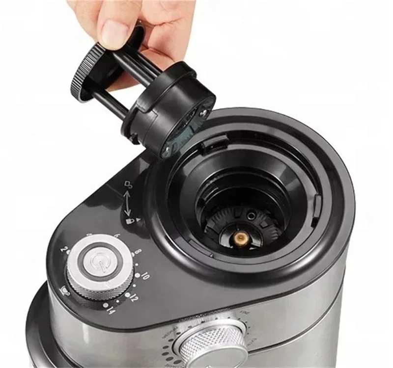 Grind Espresso Filter Automatic Mill Grinder (220v, Using): Commercial Equipment - Commercial Use | 220V | locked | place. - Image 5