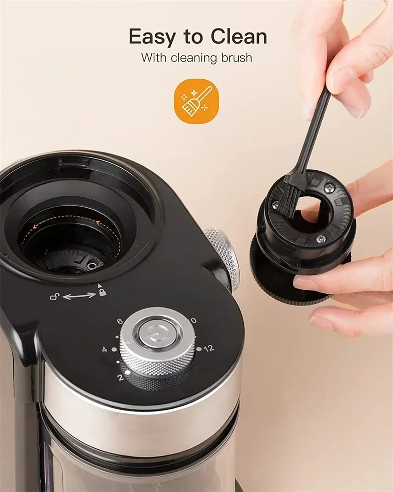 Grind Espresso Filter Automatic Mill Grinder (220v, Using): Commercial Equipment - Commercial Use | 220V | locked | place. - Image 9