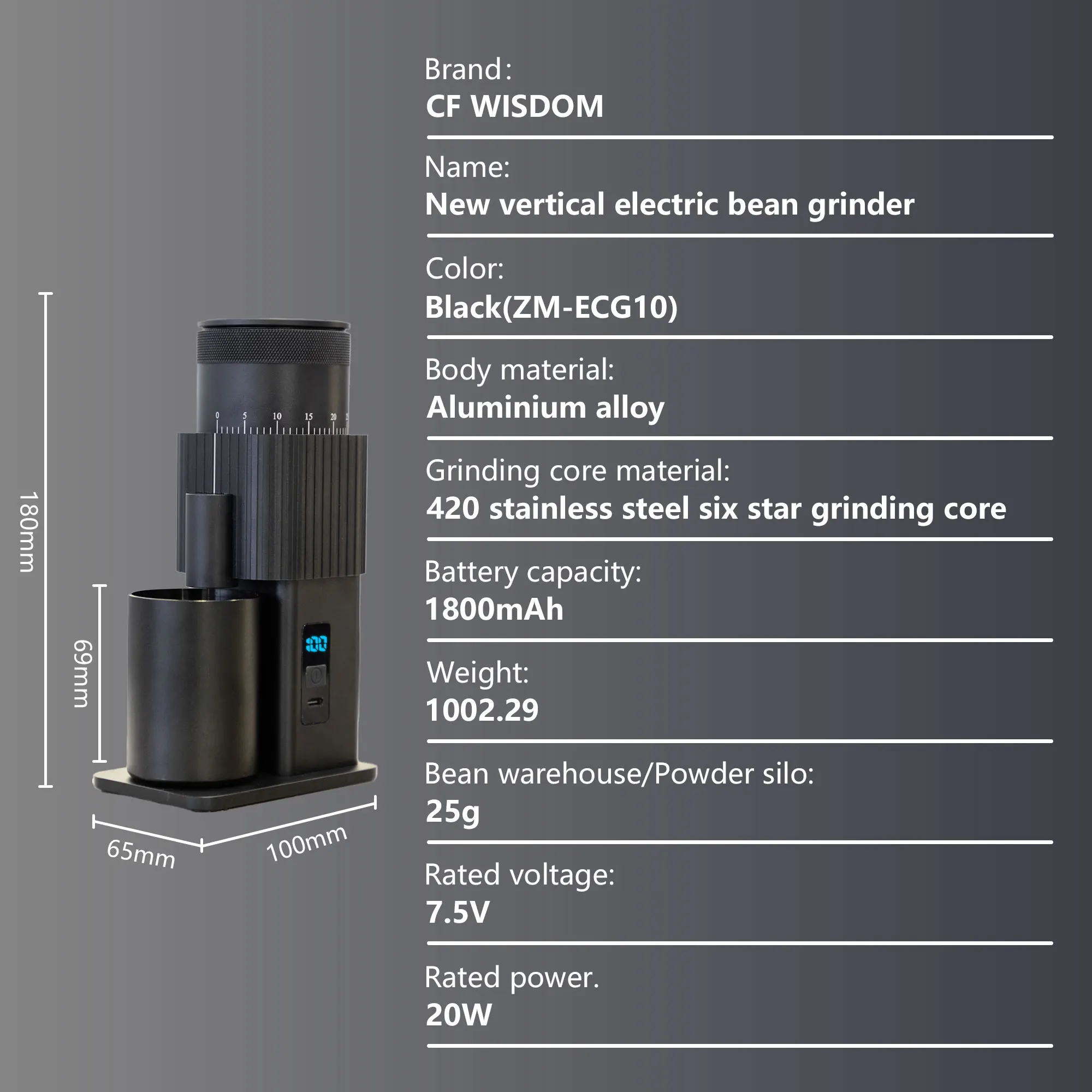 Grinder Coffee (zm-ecg08, Zm-ecg10) | Commercial Equipment | Commercial Use | ZM-ECG09 | ZM-ECG10 | ZM-ECG07 | Commercial Equipment
