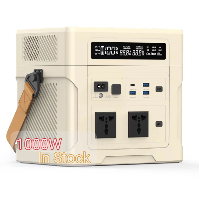 Panel Generator Rechargeable Portable (1000w, 110v): Commercial Equipment - Commercial Use | 110V | 1000W | paramenters