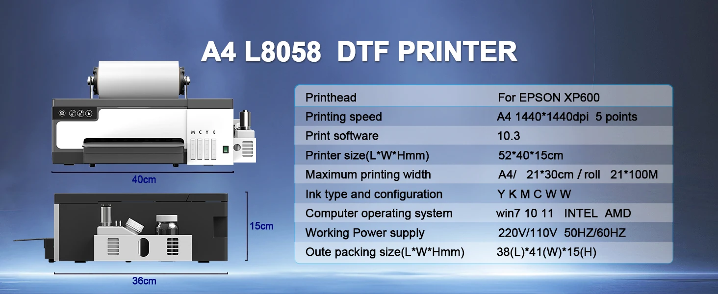 Epson Impresora Oven Dtf (small, Minimum) - Commercial Equipment - Commercial Use | versatility | material | non-textiles | Commercial Equipment - Image 10