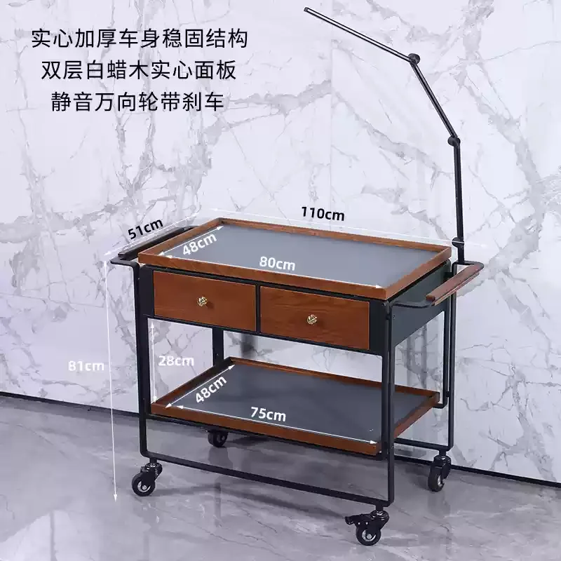 Commercial Use: Commercial Equipment Unit | Shop Food Trolley Service | Shijiazhuang + Express | Type C with drawers - Image 13