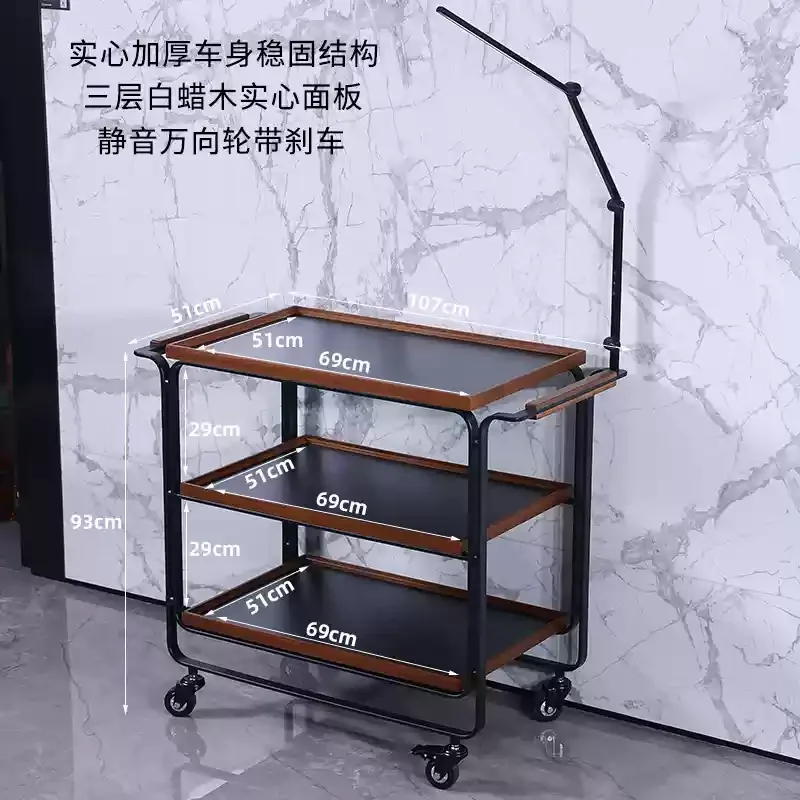 Commercial Use: Commercial Equipment Unit | Shop Food Trolley Service | Shijiazhuang + Express | Type C with drawers - Image 9