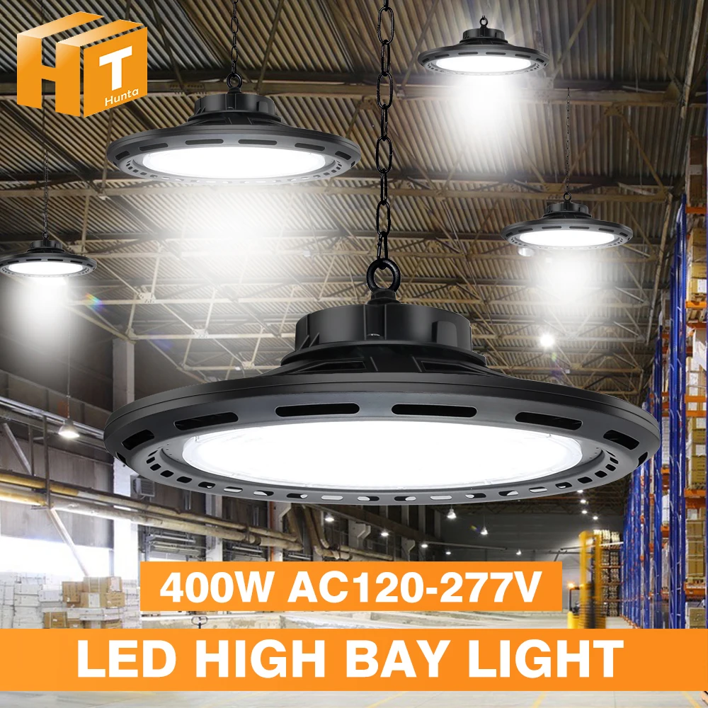 400w Bay Brightness Led Warehouses Ip65 (400w, 6000k) | Commercial Equipment | Commercial Use | 400W